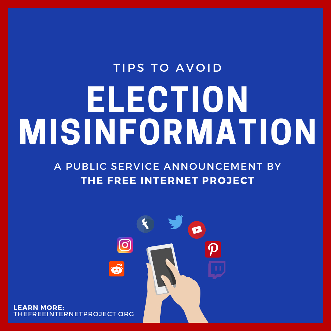 Public Service Announcements Tips to Avoid Election Misinformation and